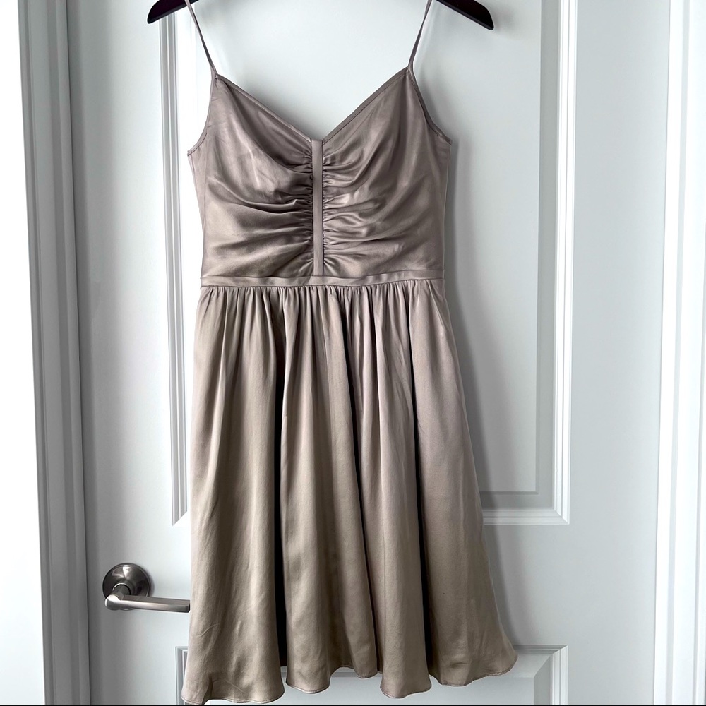 Banana republic beautiful light beige taupe dress